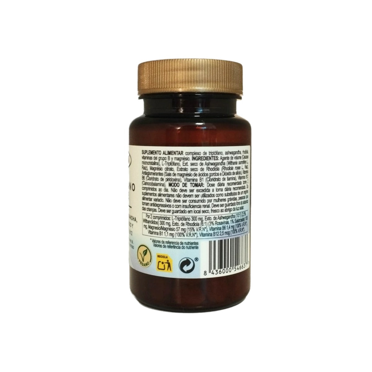 Triptofano Plus con magnesio, valeriana e vitamine B Integralia, 50 capsule