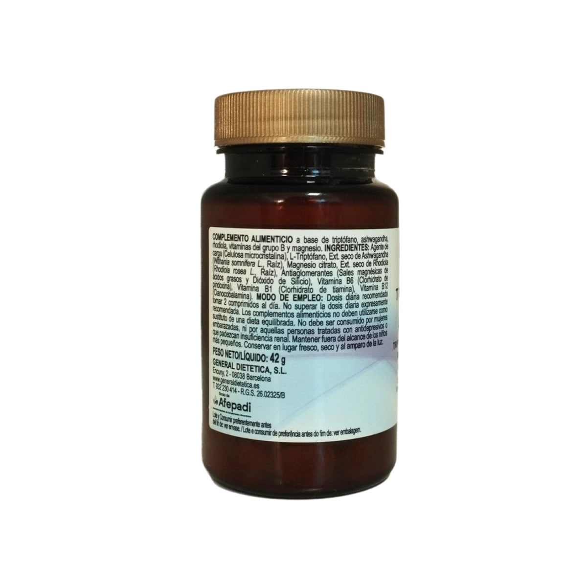 Triptofano Plus con magnesio, valeriana e vitamine B Integralia, 50 capsule